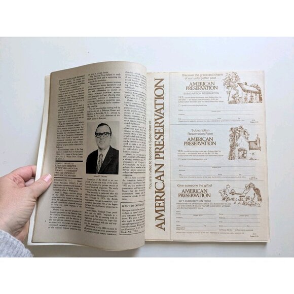 American Preservation Magazine - June July 1978 Cape May NJ Vol. 1 #5 Historic - Picture 10 of 14